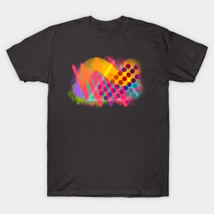 Jumpy abstract splash 1 T-Shirt